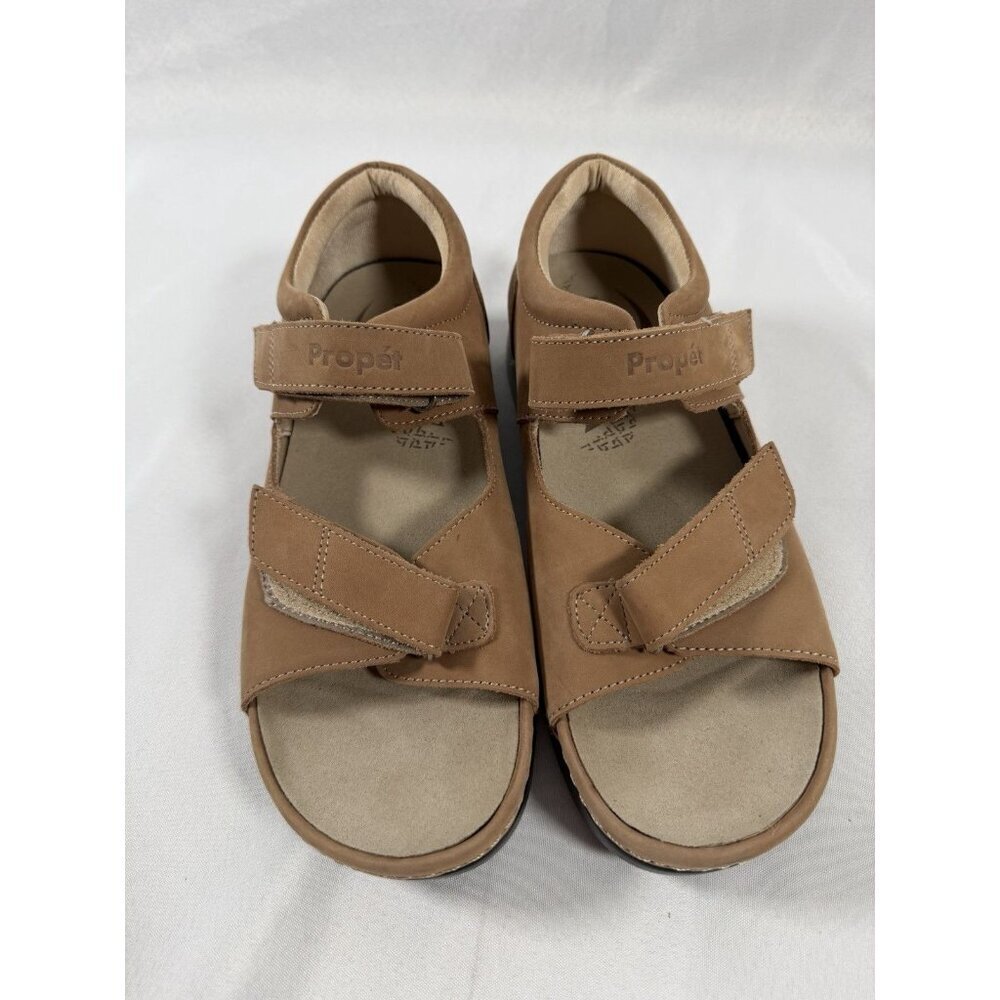 Propet Sandals Shoes Pedic Walker W0089 Women's US 8 M Open Toe Leather